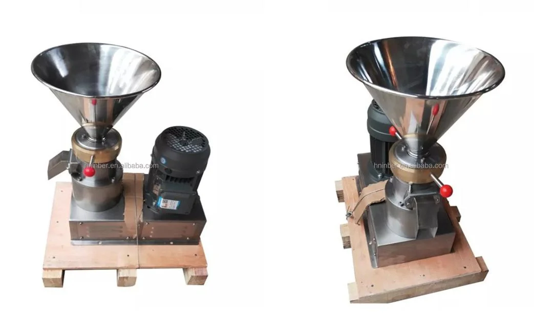 Peanut Butter Grinding Machine Peanut Butter Colloid Mill Chili Sauce Making Machine