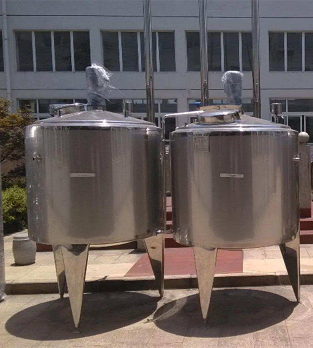 Stainless Steel Storage Buffer Reaction Biology Tank with CE Certificate