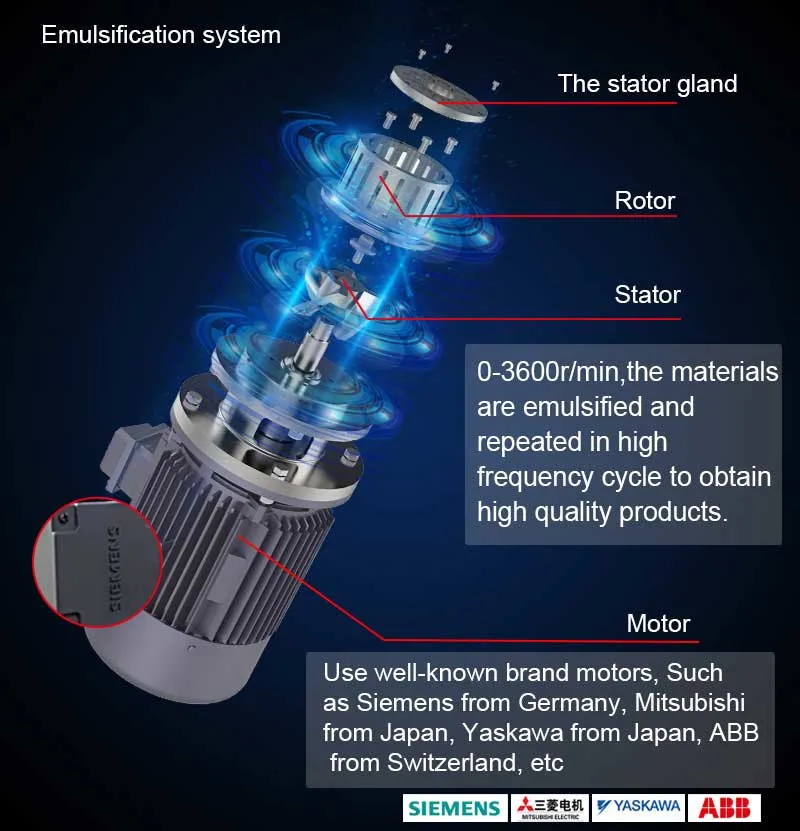 Emulsifier Gel Emulsifier Laundry Emulsifier Machine Cosmetics Cosmetics Emulsion Machine